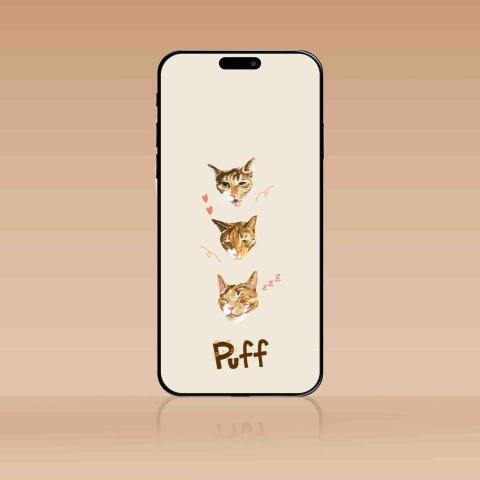 享憶個onward設計工作室 - 寵物似顏繪+手機桌布