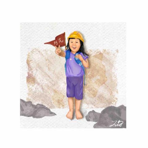 享憶個onward設計工作室 - 人物寫實似顏繪+創意背景