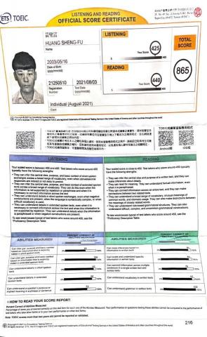 👑法蘭克🌎專業英語學習🌍 - 多益金色證書