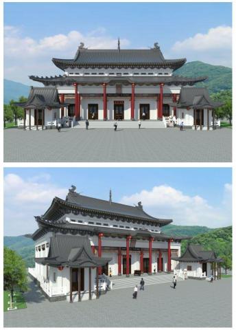 普拉斯空間技研工房 - 台南 湧慈寺外觀透視