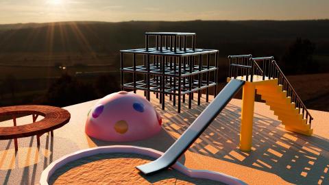 yvv - 遊樂場3D建模