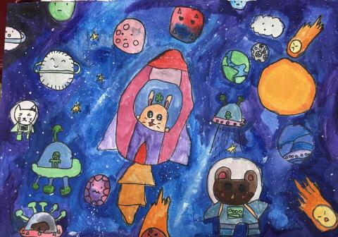 羅上安-美術教學 - 水彩