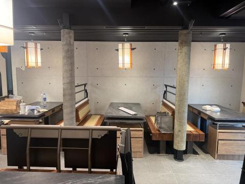 功群油漆防水工程行 - 台北連鎖火鍋店-後製清水模