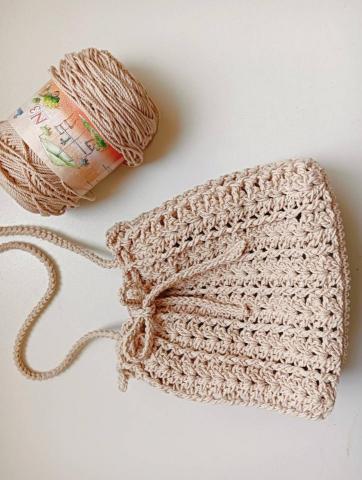 knitter in town 織造所 - 水草紋肩背包