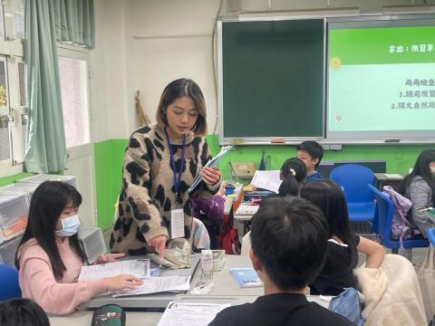 呂冠穎 - 實習期間照片