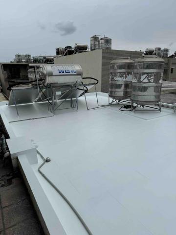 方盛霖 - 底漆 網 防水四塗 隔熱面漆二塗完工照