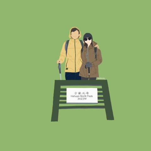 黃郁淇 - 似顏繪 人像插畫 情侶插圖 家庭插畫