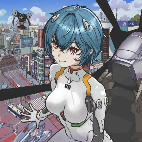 鍾馗-個人繪圖工作室 - 日式平塗風格插畫