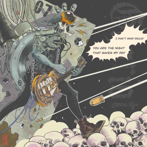 鍾馗-個人繪圖工作室 - 美式風格插畫