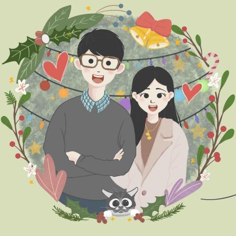 鍾馗-個人繪圖工作室 - 卡通風格似顏繪