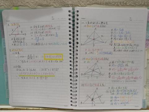 林采潔 - 自製高中數學筆記