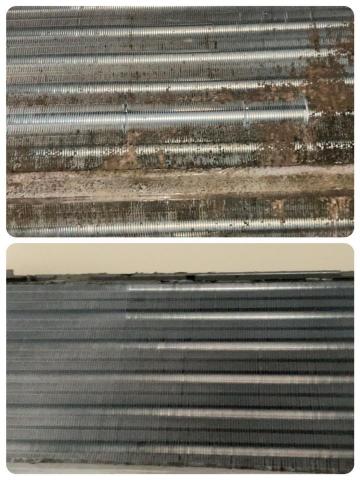 顏宏倫 - 冷氣蒸發器 清洗對比圖