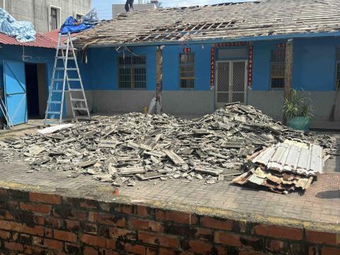 豪康拆除清運工程 - 學甲屋瓦拆除