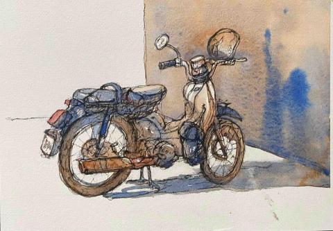 Jasmine老師 - 水彩速寫