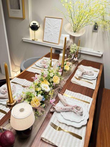 室內設計師_MIKO - 餐桌佈置提升節日氛圍感