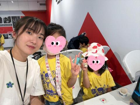 韓宜婷 - 曾參與與帶領兒童英文夏令營