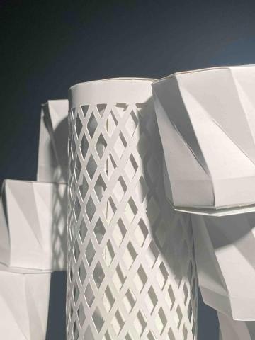 黃子芩 - 紙模型