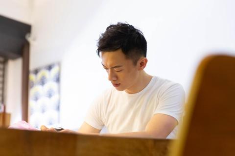 彩攝薔薇Vinnie - 形象照梳化