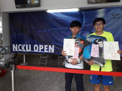 WU CHUN I - 2018年成大盃羽球公開賽 男雙第五名