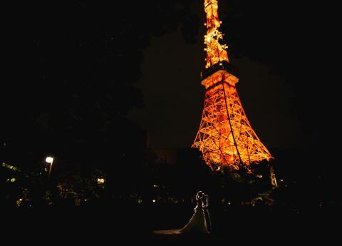 彩攝薔薇Vinnie - 自助婚紗/旅拍婚紗：日本東京鐵塔