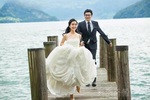 彩攝薔薇Vinnie - 自助婚紗/旅拍婚紗：瑞士日內瓦湖