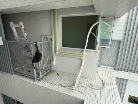 凱恩空調設備有限公司 - 室外銅管管槽修飾