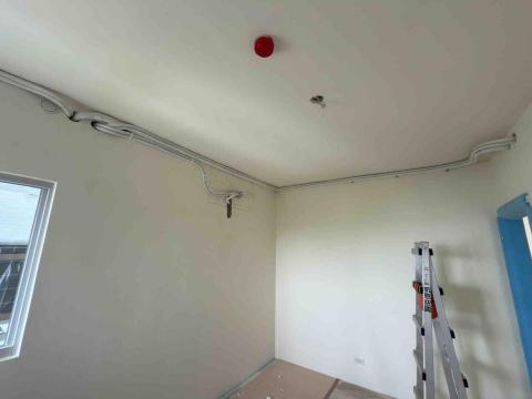 凱恩空調設備有限公司 - 裝潢前管路放樣