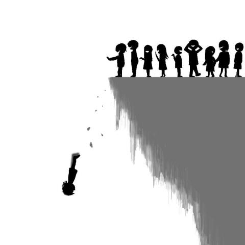 lavina - 採用黑白配色
描寫背叛的故事