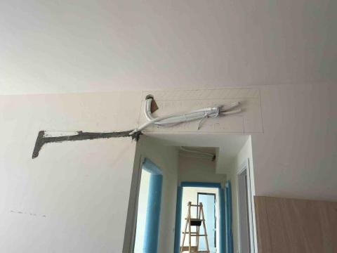 凱恩空調設備有限公司 - 裝潢前管路放樣