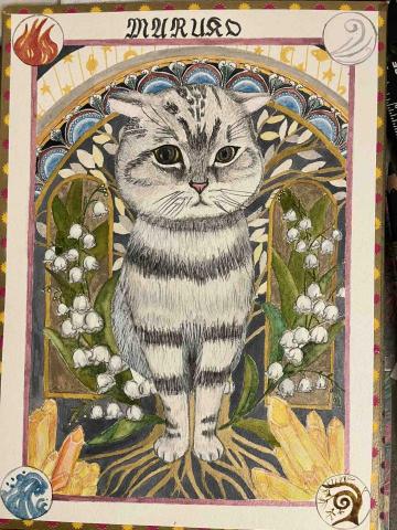 楊諺旋 - 寵物肖像畫