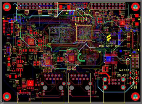 享聚科技 - NXP. i.MX93, PCB 6 層板