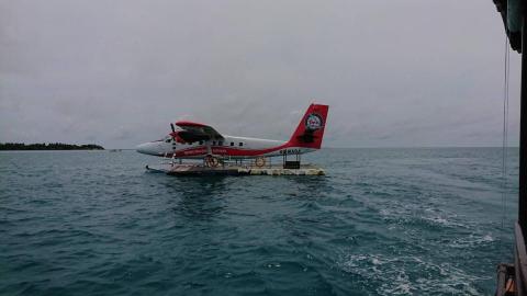 李貞玟 - 馬爾地夫水上飛機