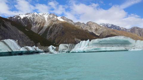 李貞玟 - 紐西蘭庫克山冰川