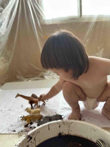 洪語謙 - 感官盆-泥巴滾滾