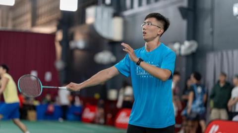 提供羽球規則服務的專家李柏霖