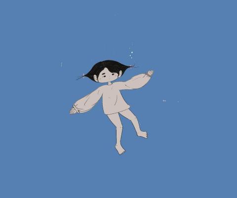 hope you happy - 日式人物風格插畫