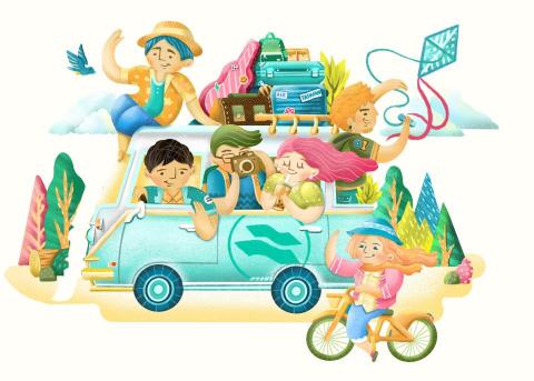 張星鑠 - 精緻歐式插畫