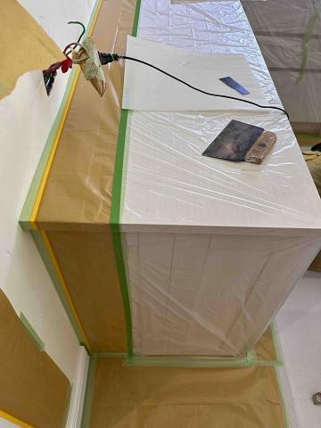 潘先生 巨翔工程 - 噴漆前保護系統櫃