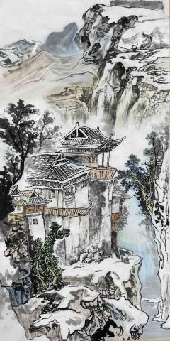 郭憶賢 - 水墨臨摹