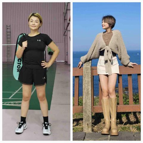 馥杉匯企業社 - 左邊是抽脂後，右邊健康減肥後