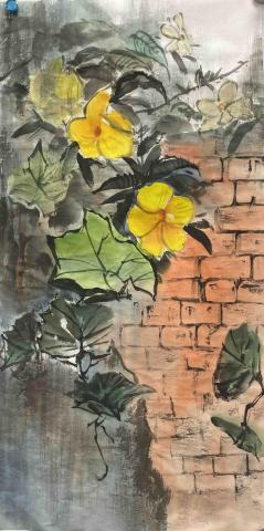 郭憶賢 - 水墨示範