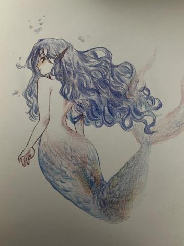 陳沛如 - 色鉛筆作品