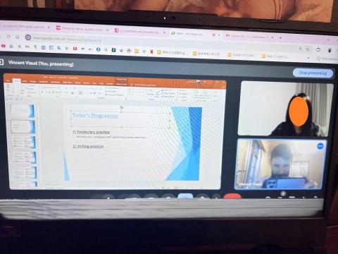 Vince 老師 - Tailor-made online lessons with Google Meet