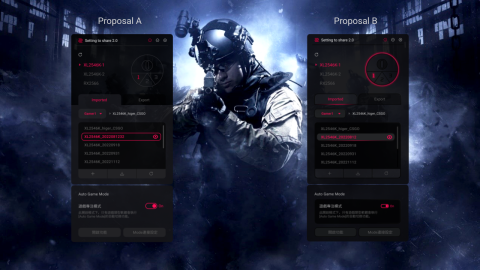Tai Yu - XL Setting to share 2.0 UI/UX設計