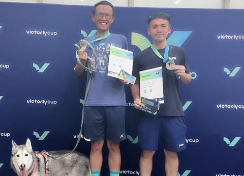 勁光網球 - victor.ly國際網球排名賽U7.0雙打冠軍