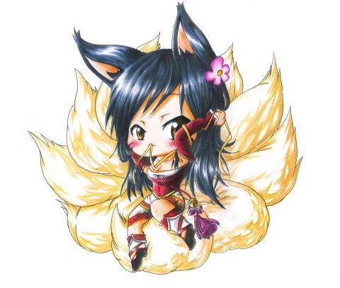 超音速包子 - 色鉛筆繪製-英雄聯盟阿籬