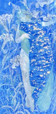 錢思璞 - 膠彩作品