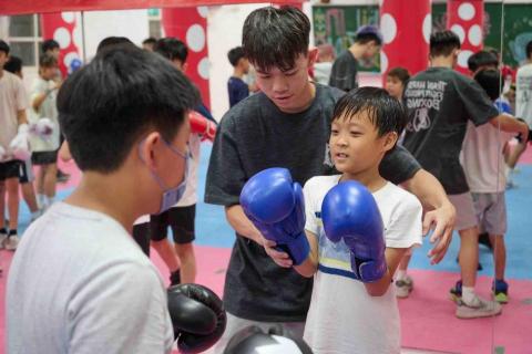 楊閔舜 - 拳擊夏令營