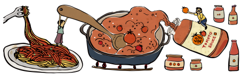 奧莉柒創藝工房 The Eye Art Studio - 鄉間小路-文章插圖設計