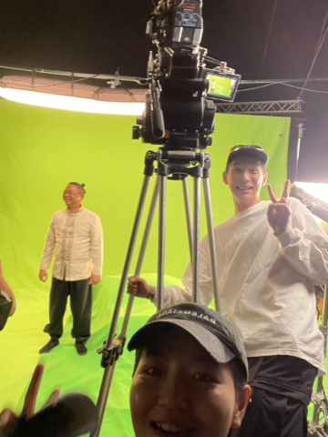 余快登 - 廣告綠幕拍攝